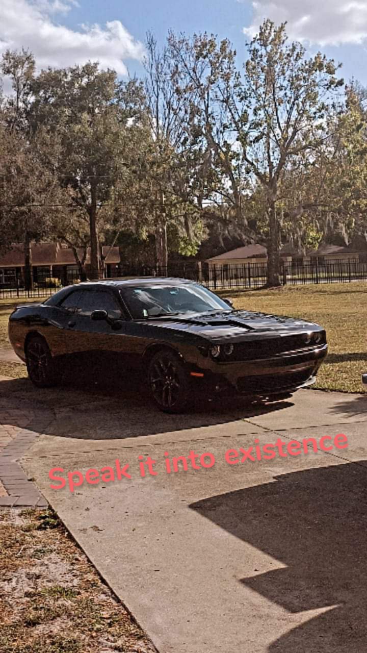 Speak it into existence 